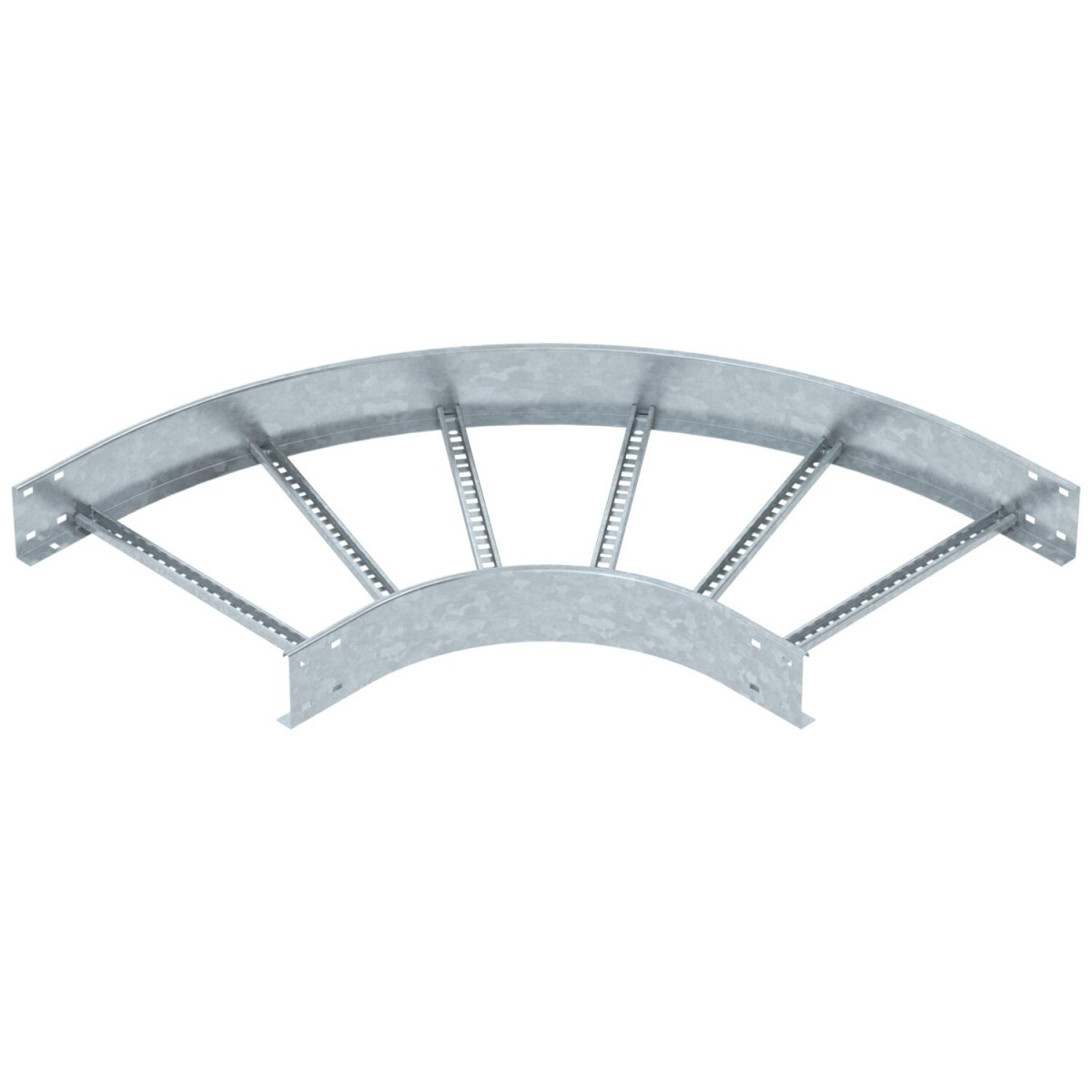 OBO Bocht 90° voor kabelladder 110x500 staal thermisch verzinkt