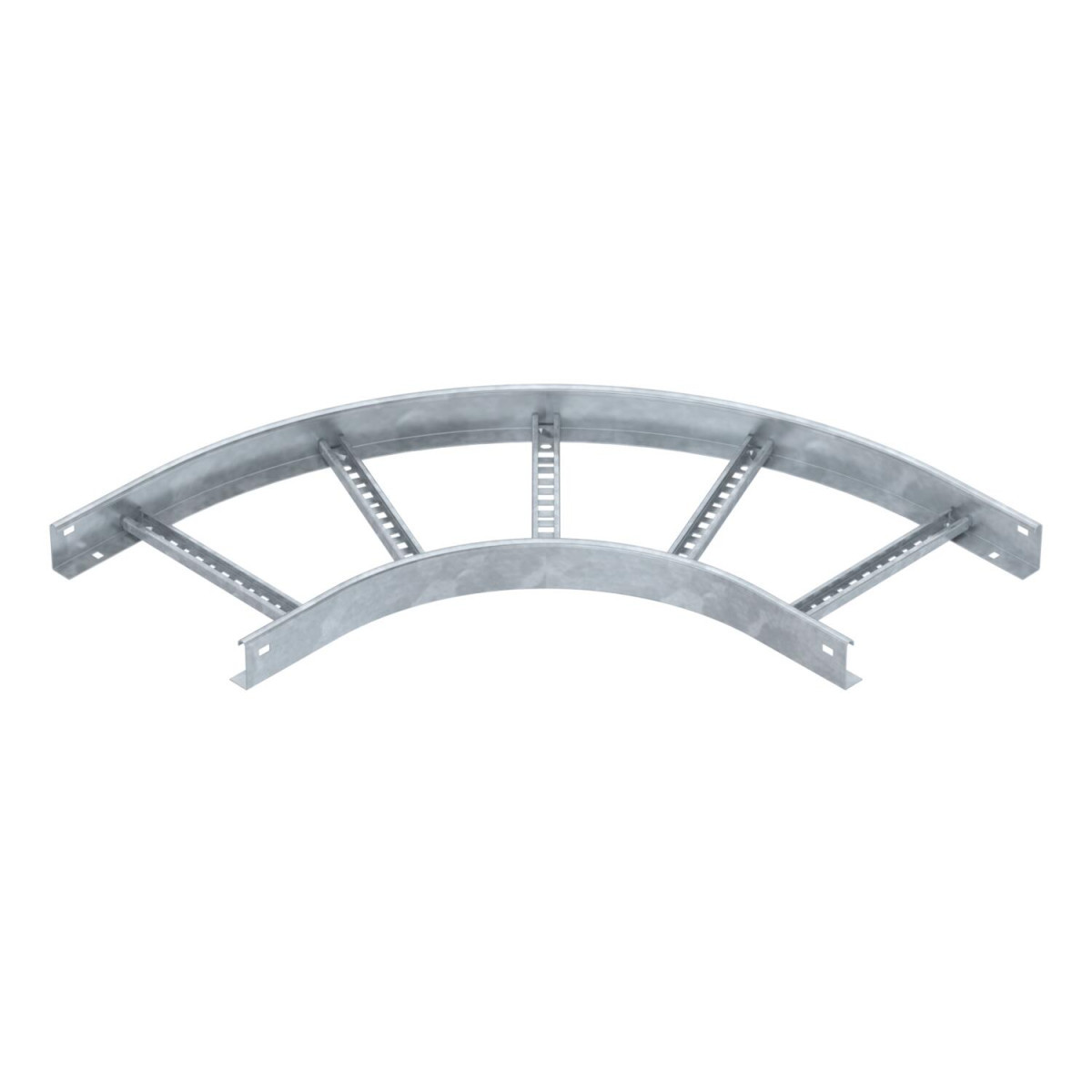 OBO Bocht 90° voor kabelladder 60x300 staal thermisch verzinkt zink