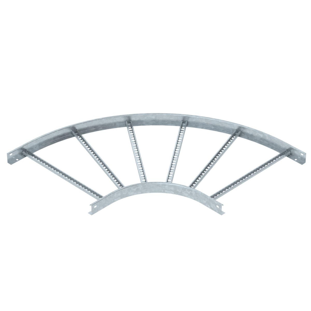 OBO Bocht 90° voor kabelladder 60x600 staal thermisch verzinkt zink