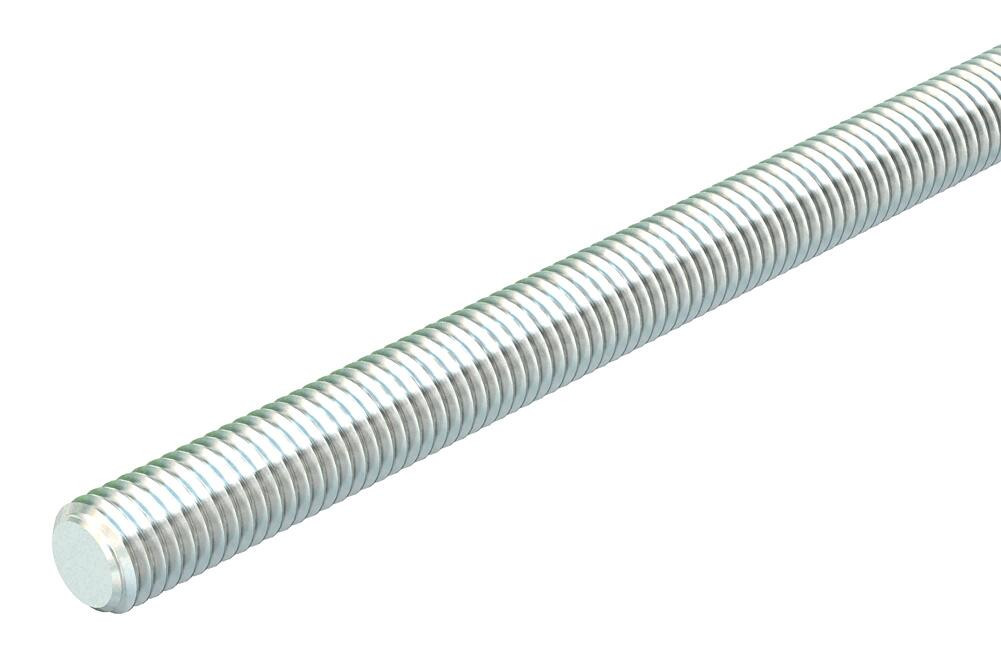 OBO Bolts and hooks Draadstang m8x1000mm roestvast staal blank, nabehandeld