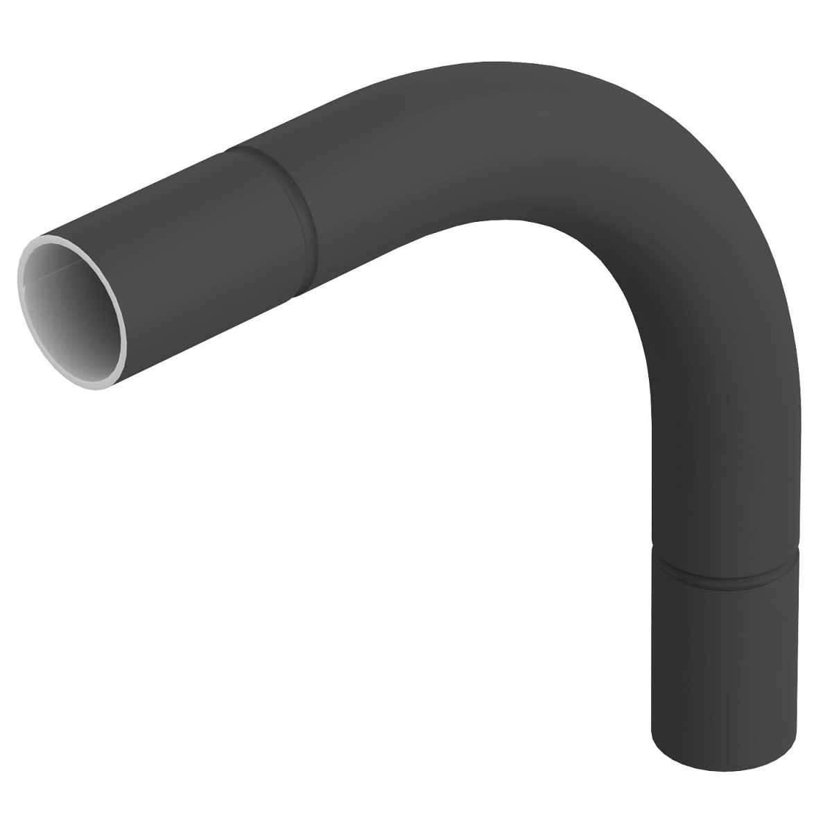 OBO Buisbocht 90° zonder schroefdraad Ø20MM staal pes50 - polyester / epox