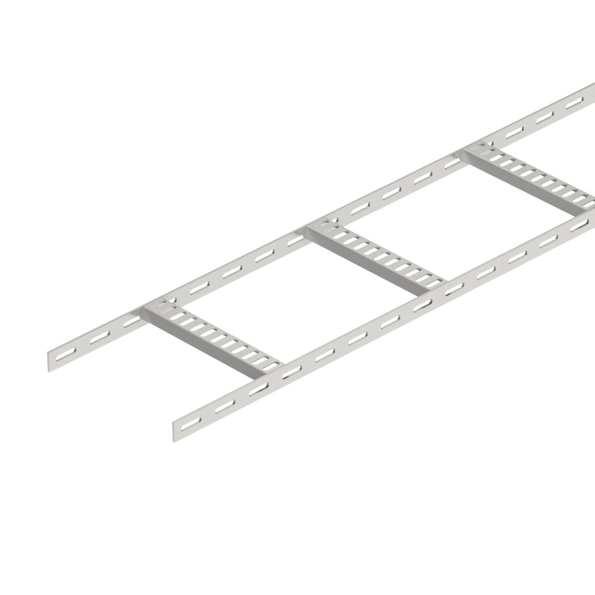 OBO Cable Ladder, shipbuilding with trapezoidal rung 25x106x2000 roestvast