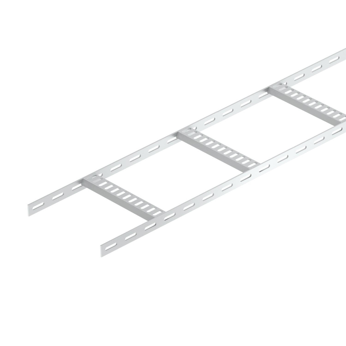 OBO Cable Ladder, shipbuilding with trapezoidal rung 25x256x2000 aluminium