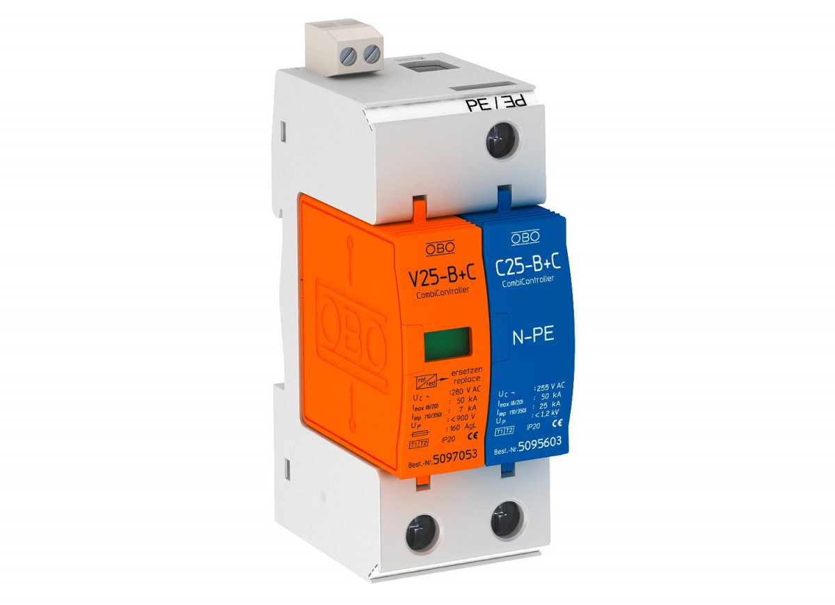 OBO Combicontroller V25 1-polig + npe met FS 280V