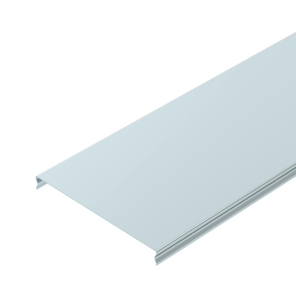 OBO Deksel Klikbaar voor draadgoot 150x3000 staal sendzimir verzinkt zink
