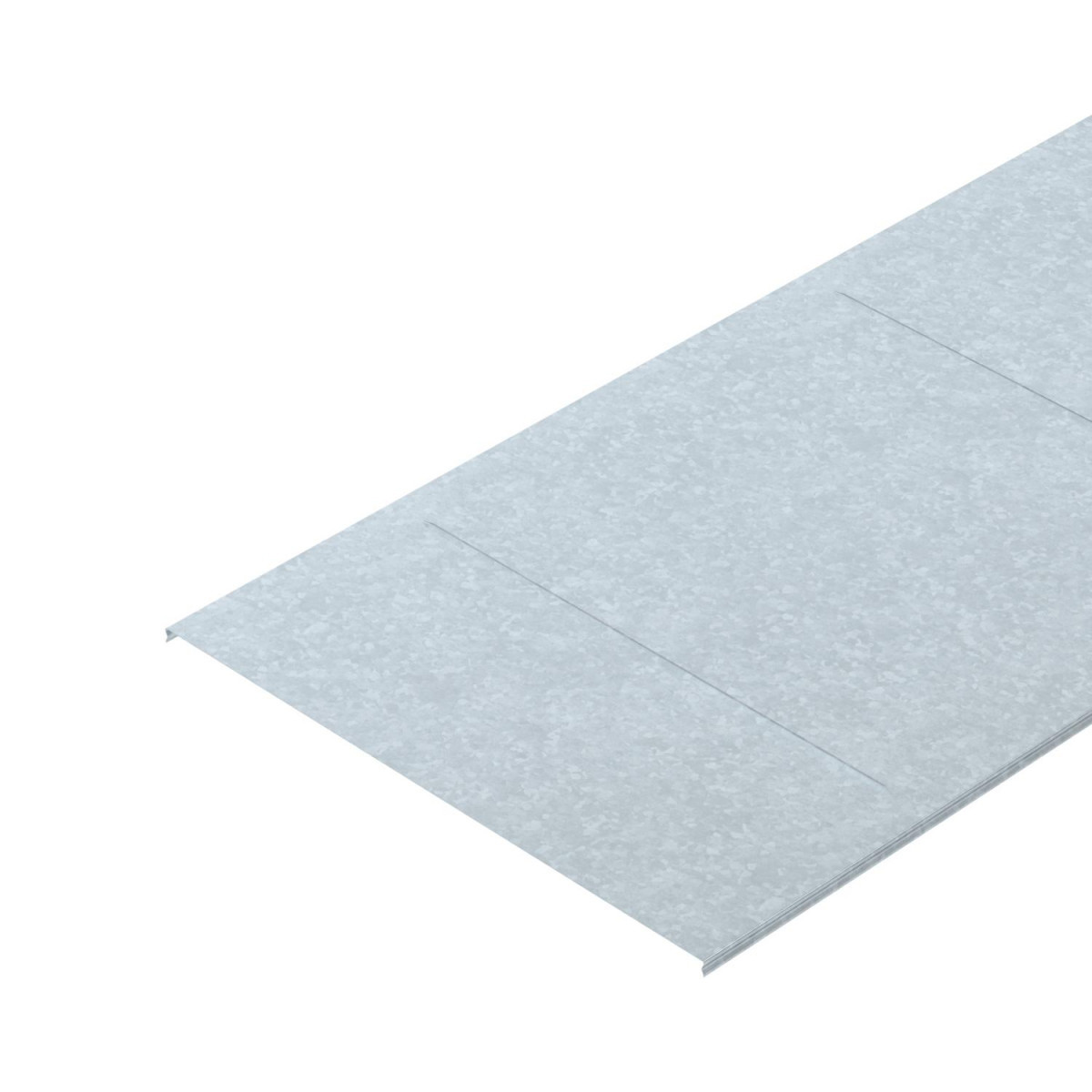 OBO Deksel Klikbaar voor draadgoot 600x3000 staal thermisch verzinkt zink