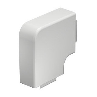 OBO WDK Deksel Platte hoek 40x90mm polyvinylchloride zuiver wit ral 9010