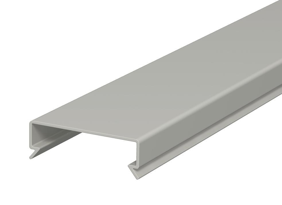 Deksel Voor LK4 / LK4/N 80MM polyvinylchloride steengrijs ral 7030