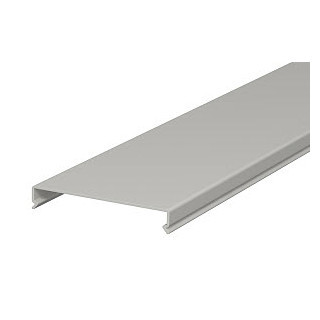 Deksel Voor LKV / LKV/N 100MM polyvinylchloride steengrijs ral 7030