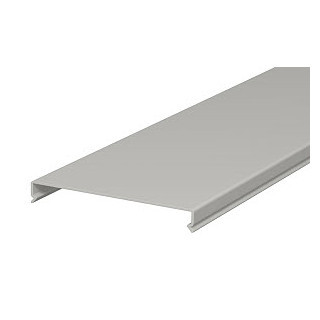 Deksel Voor LKV / LKV/N 125MM polyvinylchloride steengrijs ral 7030