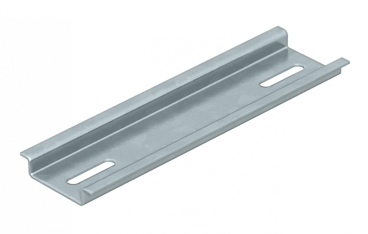 OBO Din-Rail voor T-serie 89x35x7,5 staal sendzimir verzinkt