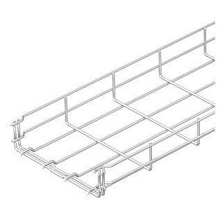 OBO GRM-Serie Draadgoot GRM 55x400x3000 roestvast staal 1.4401 a4 1.4401 blank, nabe