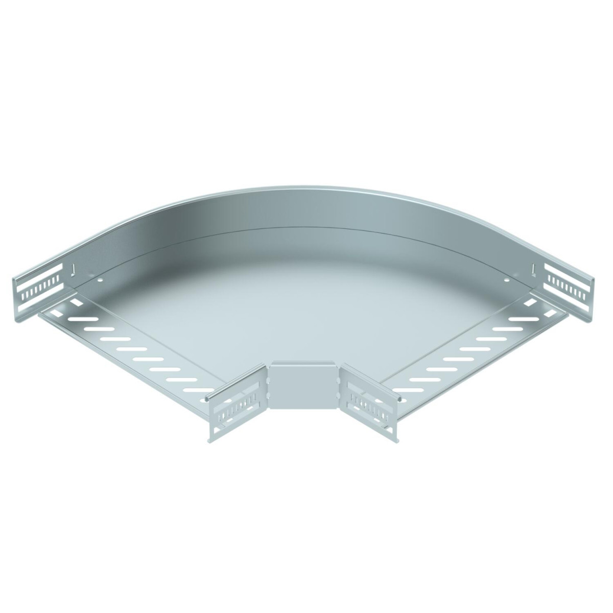 OBO EcoLine 90° Bend for cable tray, horizontal 60x300 staal, co2-gereduceerd send