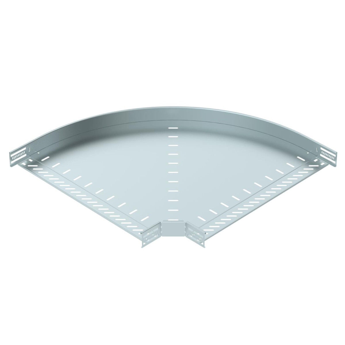 OBO EcoLine 90° Bend for cable tray, horizontal 60x600 staal, co2-gereduceerd send