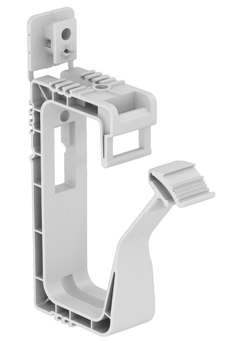 OBO EcoLine Grip Collecting clamp 40X nym3x1,5 polypropyleen eco lichtgrijs ral 70