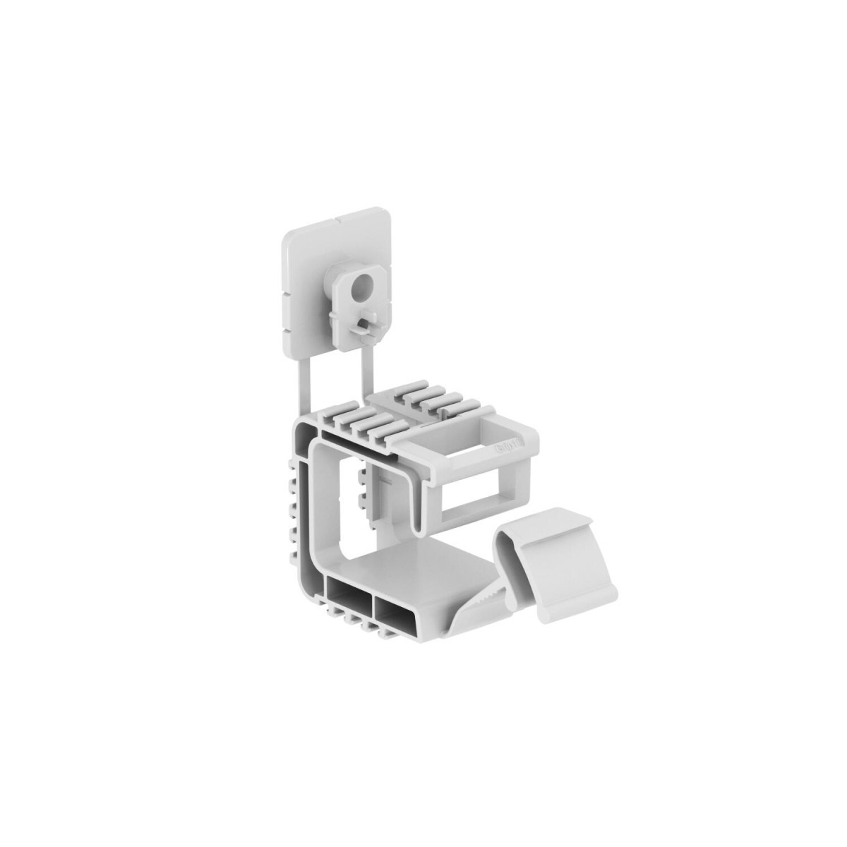 OBO EcoLine Grip Collecting clamp with arrangement contour 10X nym3x1,5 polypropyl