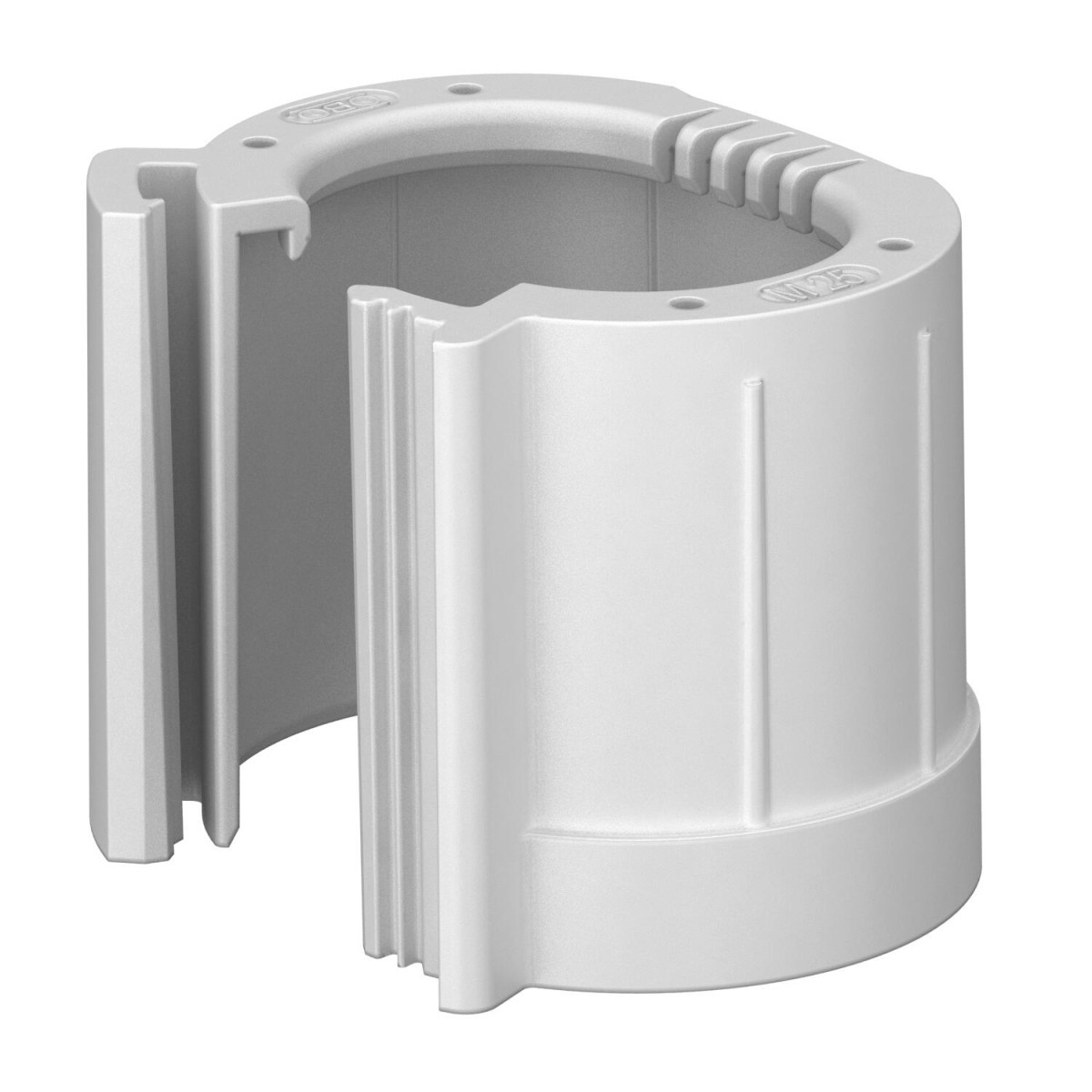 OBO EcoLine Pipe End sleeve, separable metric M16 polyethyleen eco lichtgrijs ral