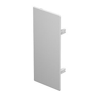 Obo Eindstuk 100x230mm PVC zuiver wit ral 9010