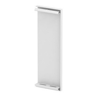 OBO Rapid 80® Eindstuk 70x210x10 staal zuiver wit ral 9010