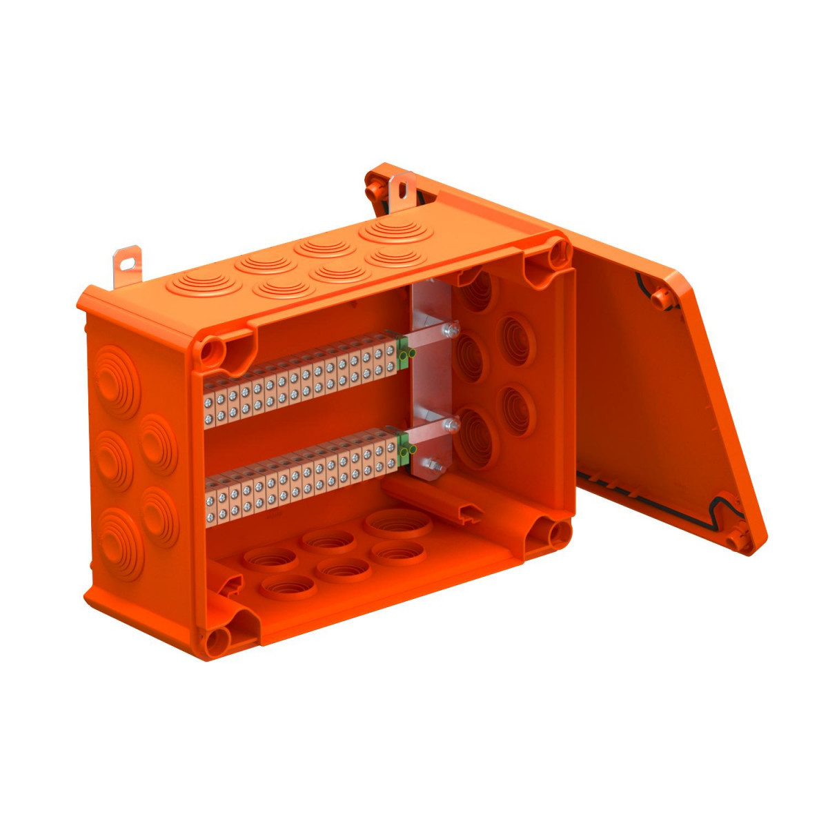 OBO FireBox T-Serie Kabeldoos Voor functiebehoud 285x201x120 polypropyleen oranje ral 2003