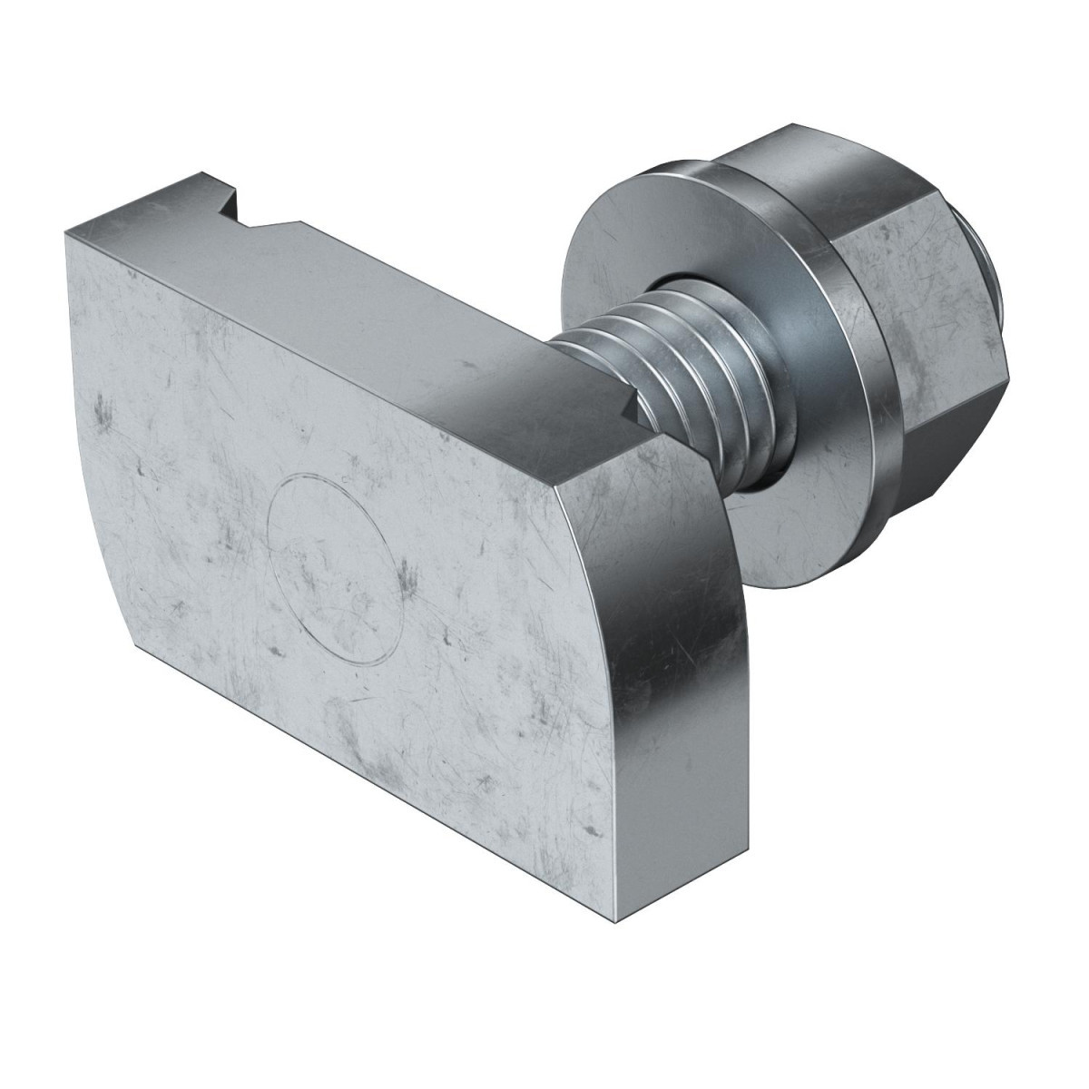 OBO Hamerkopbout Voor profielrail MS4121/4141 m10x30mm staal zinklamel