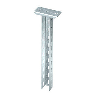 Obo Hangprofiel met vastgelaste kopplaat 50x50x800 ST FT