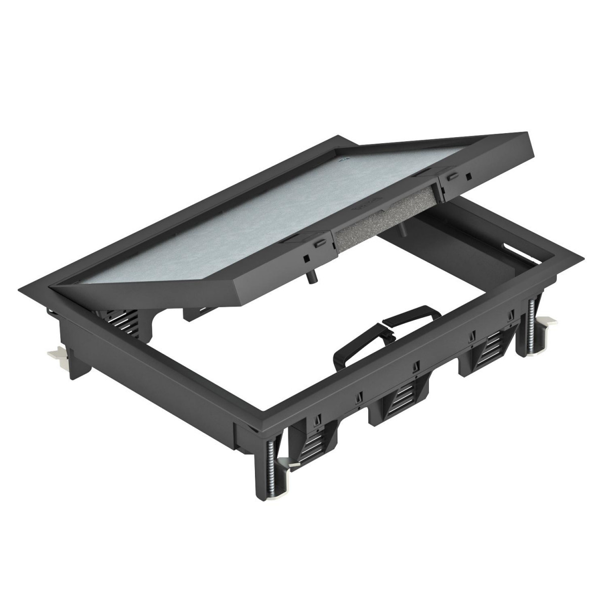 OBO Inbouweenheid Voor universele montage 274x221x66 polyamide grafietzwar