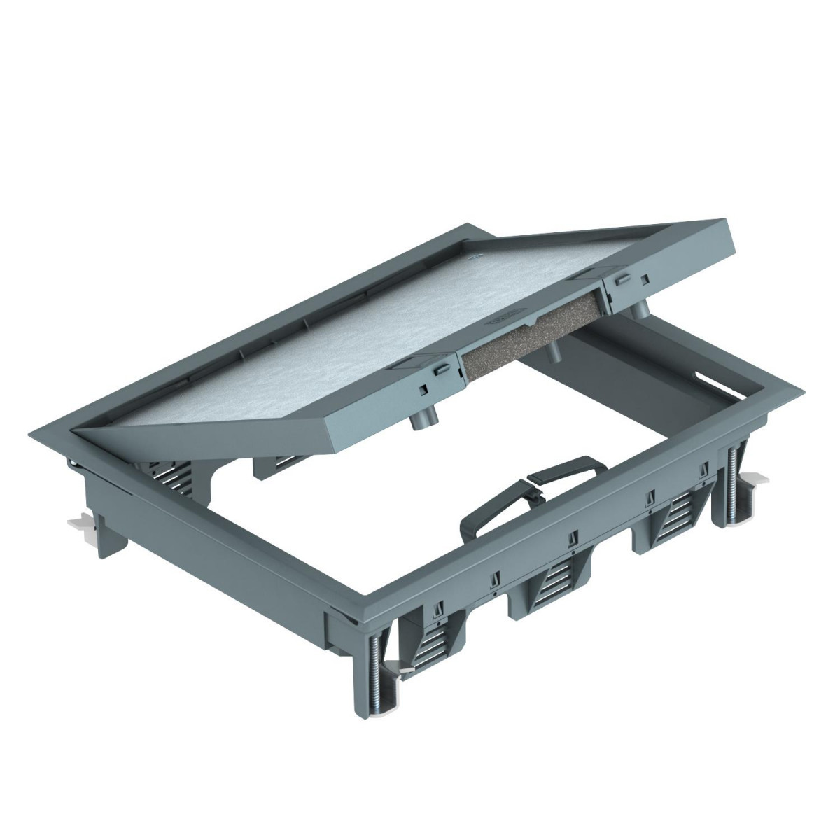 OBO GES Inbouweenheid Voor universele montage 274x221x66 polyamide staalgrijs