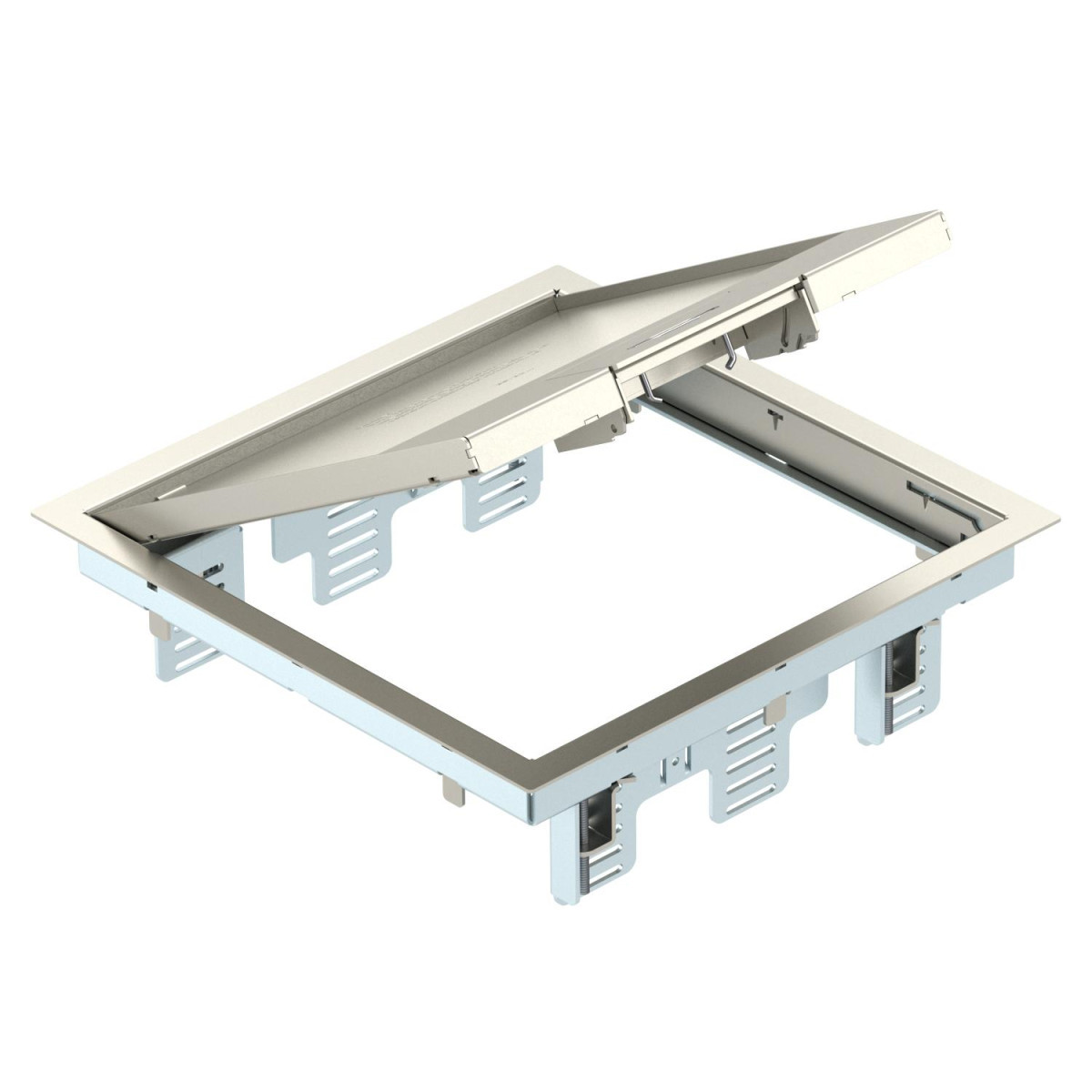 OBO GES Inbouweenheid Voor universele montage 266x266x69 roestvrij staal 1.4