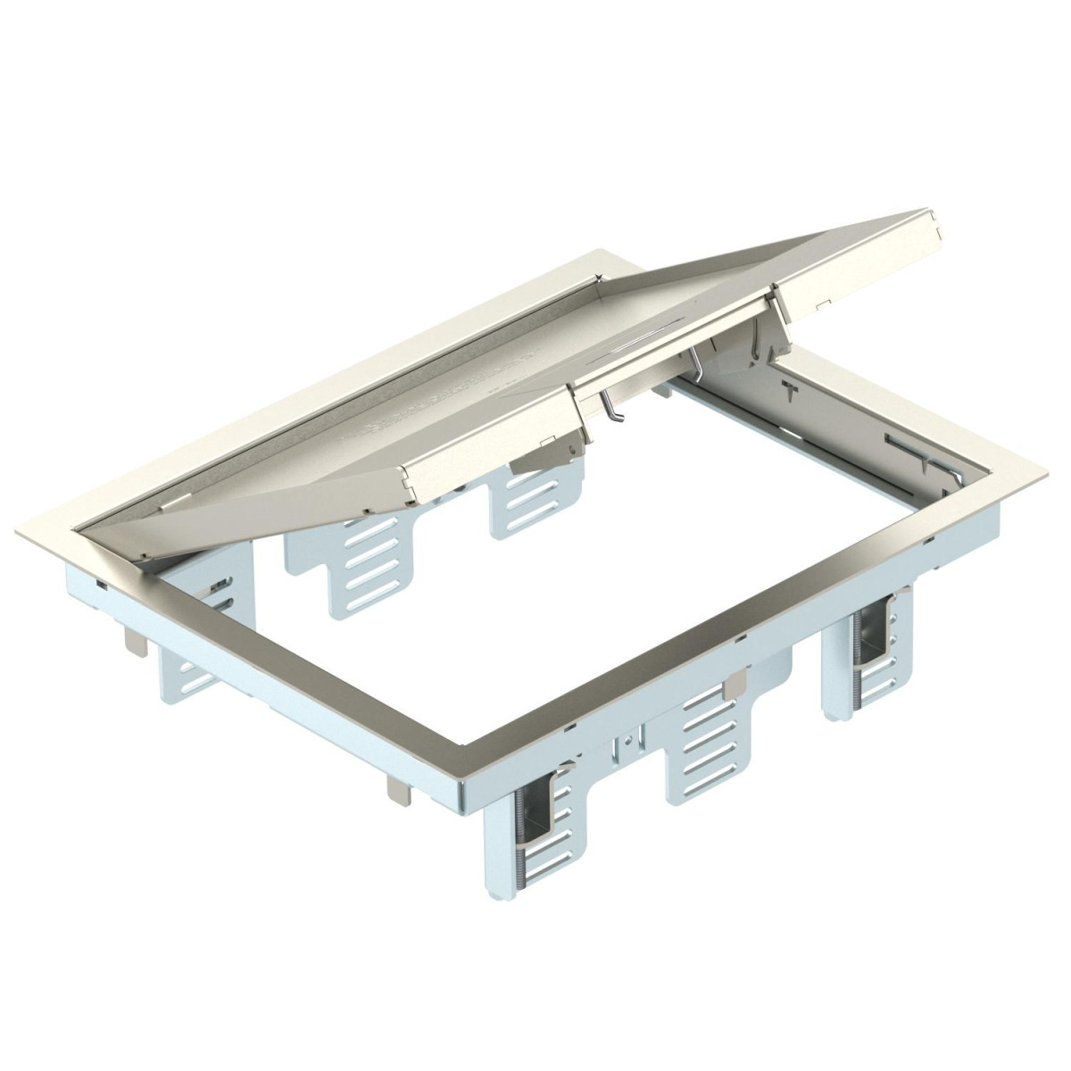 OBO GES Inbouweenheid Voor universele montage 274x221x70 roestvrij staal 1.4