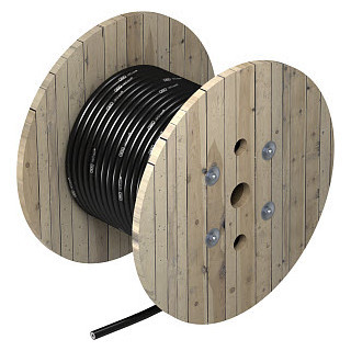 OBO isCon afleiderdraad Rol 100 meter ø 23mm, zwart