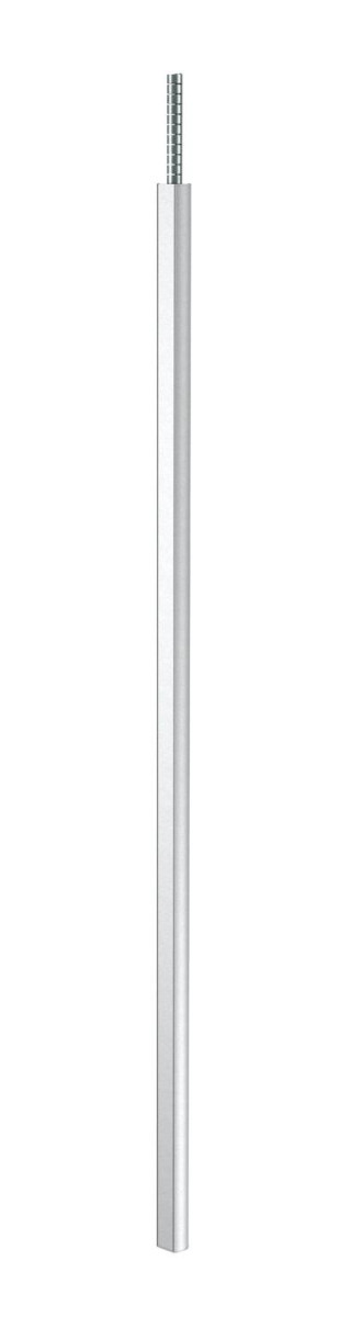 OBO ISS Mediazuil Vloer/plafond slang HT 2300x70x59 aluminium zuiver wit ral 9