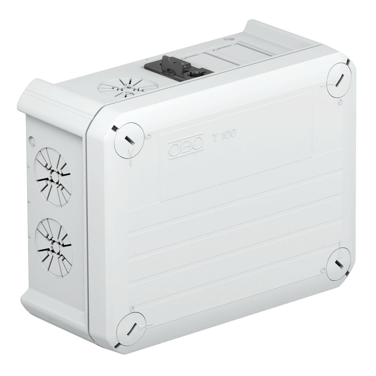 OBO Kabeldoos Met wieland 1Z4P+3B3P 150x116x67 polypropyleen lichtgrijs ra