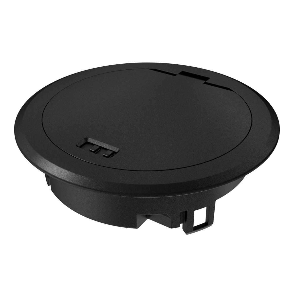 OBO GES R2 Klapdeksel Met snoeruitgang 140 MM zinkpersgietsel voorzien van poeder