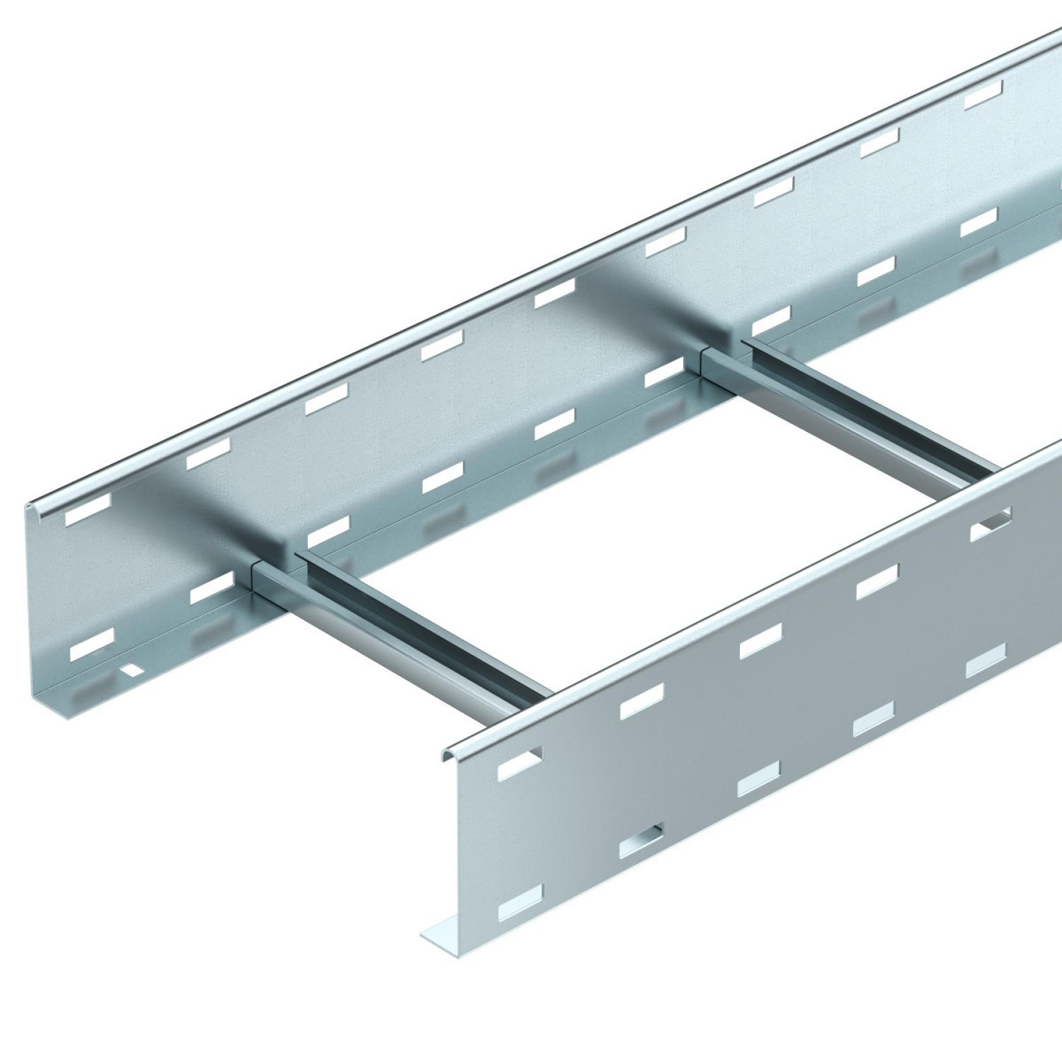 OBO LG VS-Serie Kabelladder Geperforeerd, met VS-sport 110x500x3000 staal sendzimir ve
