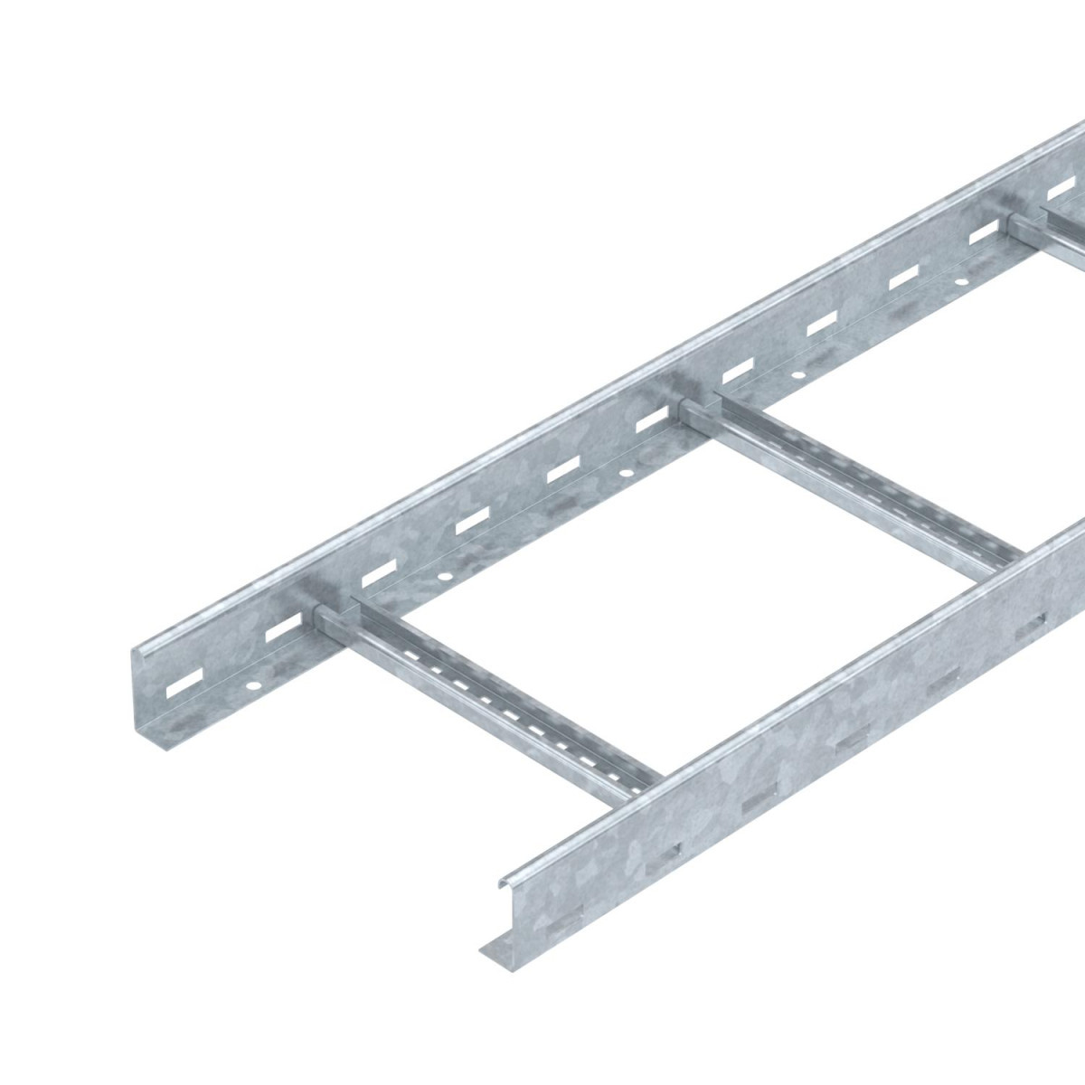 OBO LG-Serie Kabelladder Geperforeerd, met VS-sport 60x300x6000 staal thermisch ver