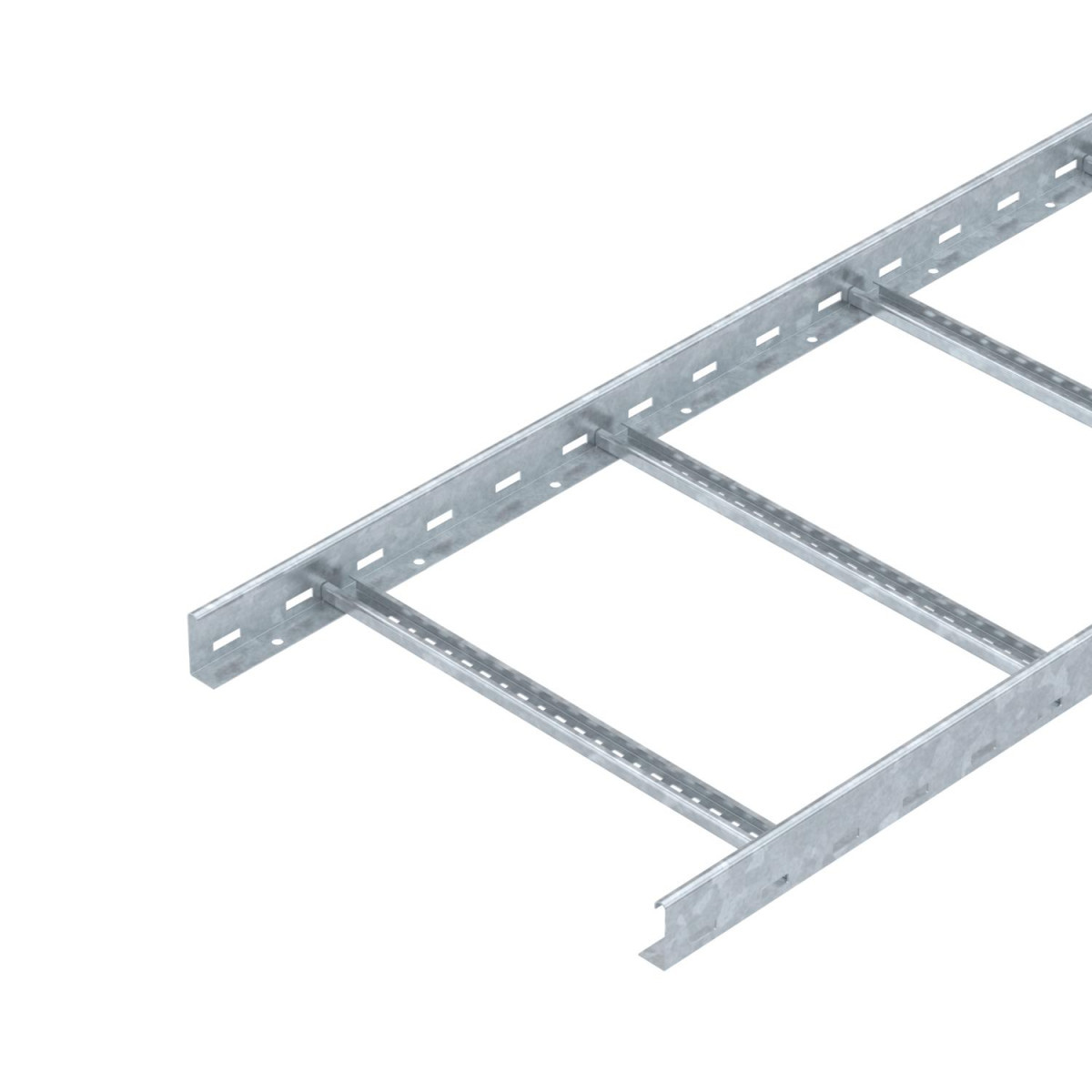 OBO LG-Serie Kabelladder Geperforeerd, met VS-sport 60x500x6000 staal thermisch ver