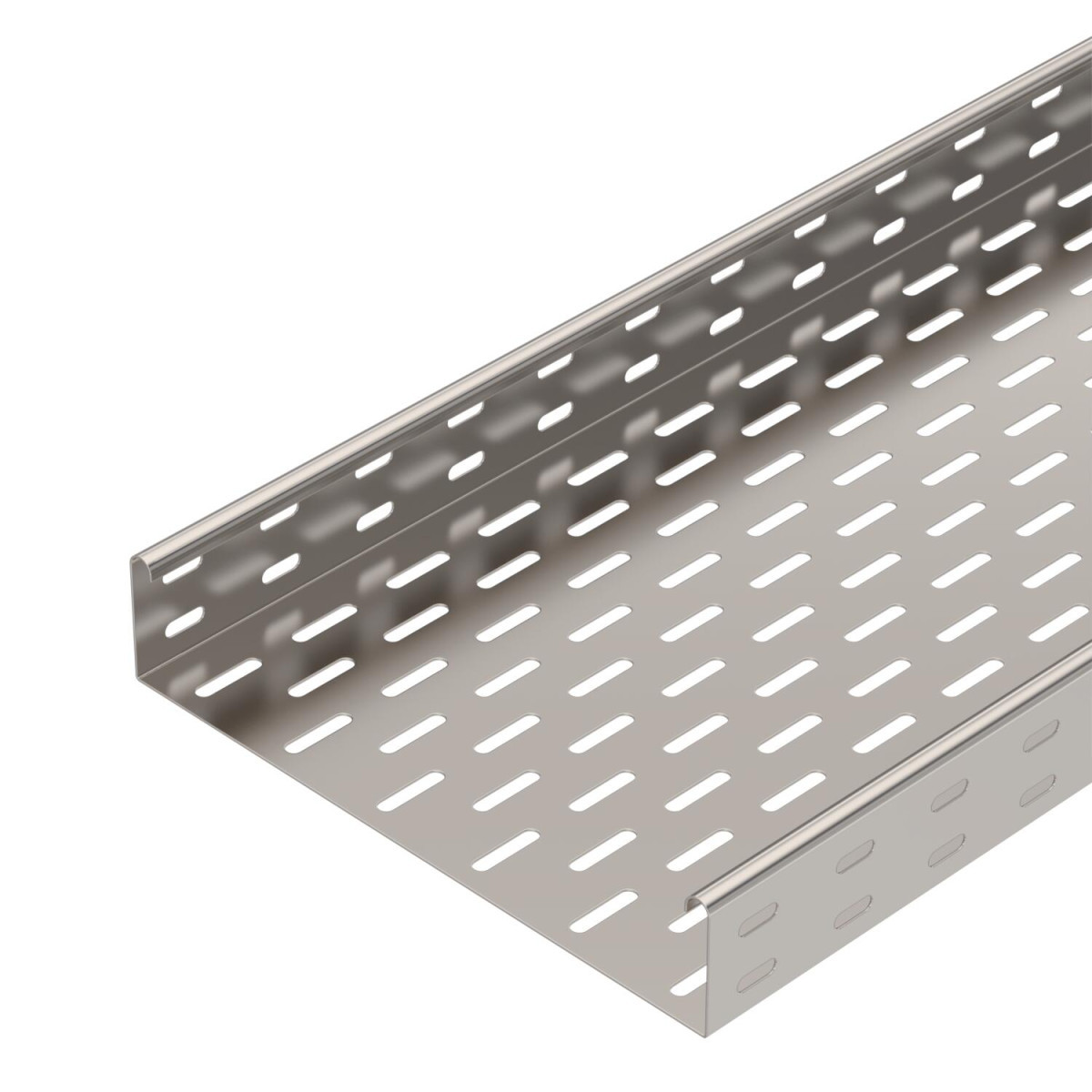OBO MKS-Serie Kabelgoot MKS geperforeerd 60x300x3000 roestvrij staal 1.4301 a2 1.430