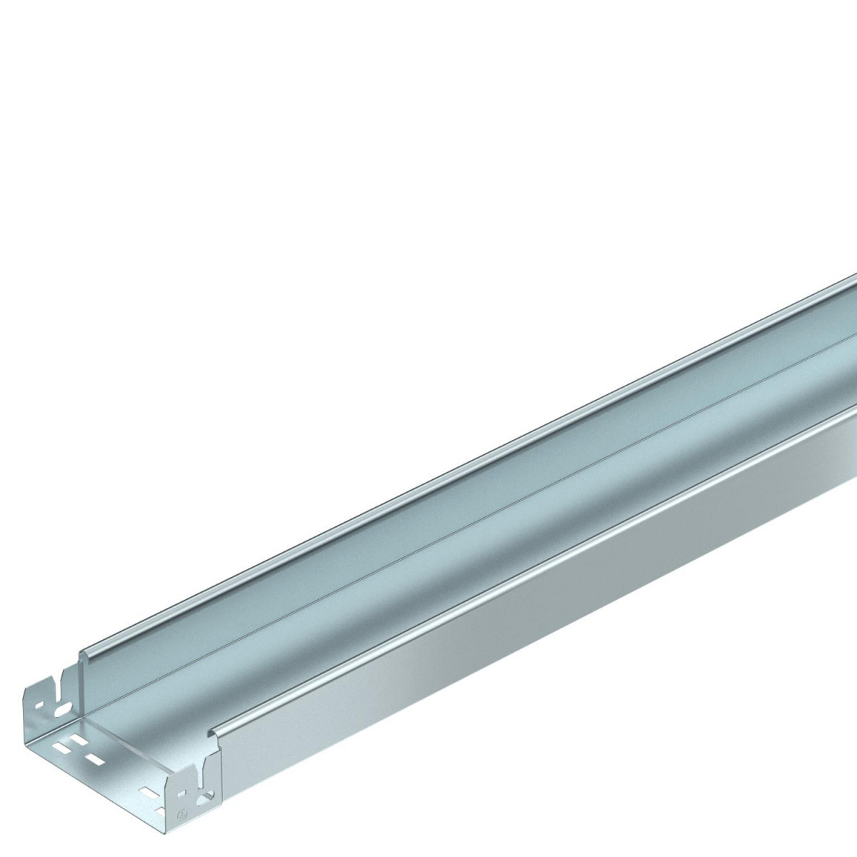 OBO MKSMU-Serie Kabelgoot MKS-magic-U ongeperforeerd, snelkoppeling 60x150x3050 staal