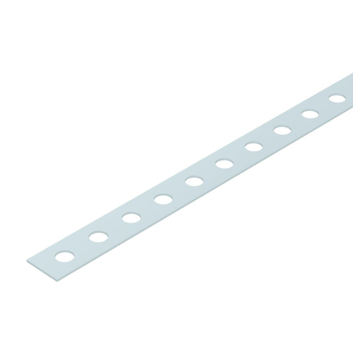 OBO Installation Strip perforated 12x0,7MM staal sendzimir verzinkt