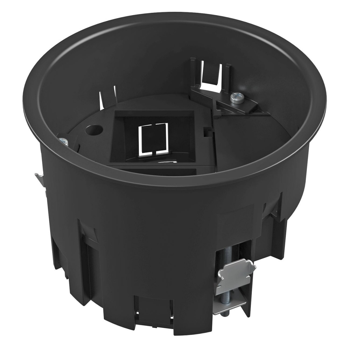 OBO Montagedrager Voor ges R2 voor 2X 1 modul45 polyamide grafietzwart ral