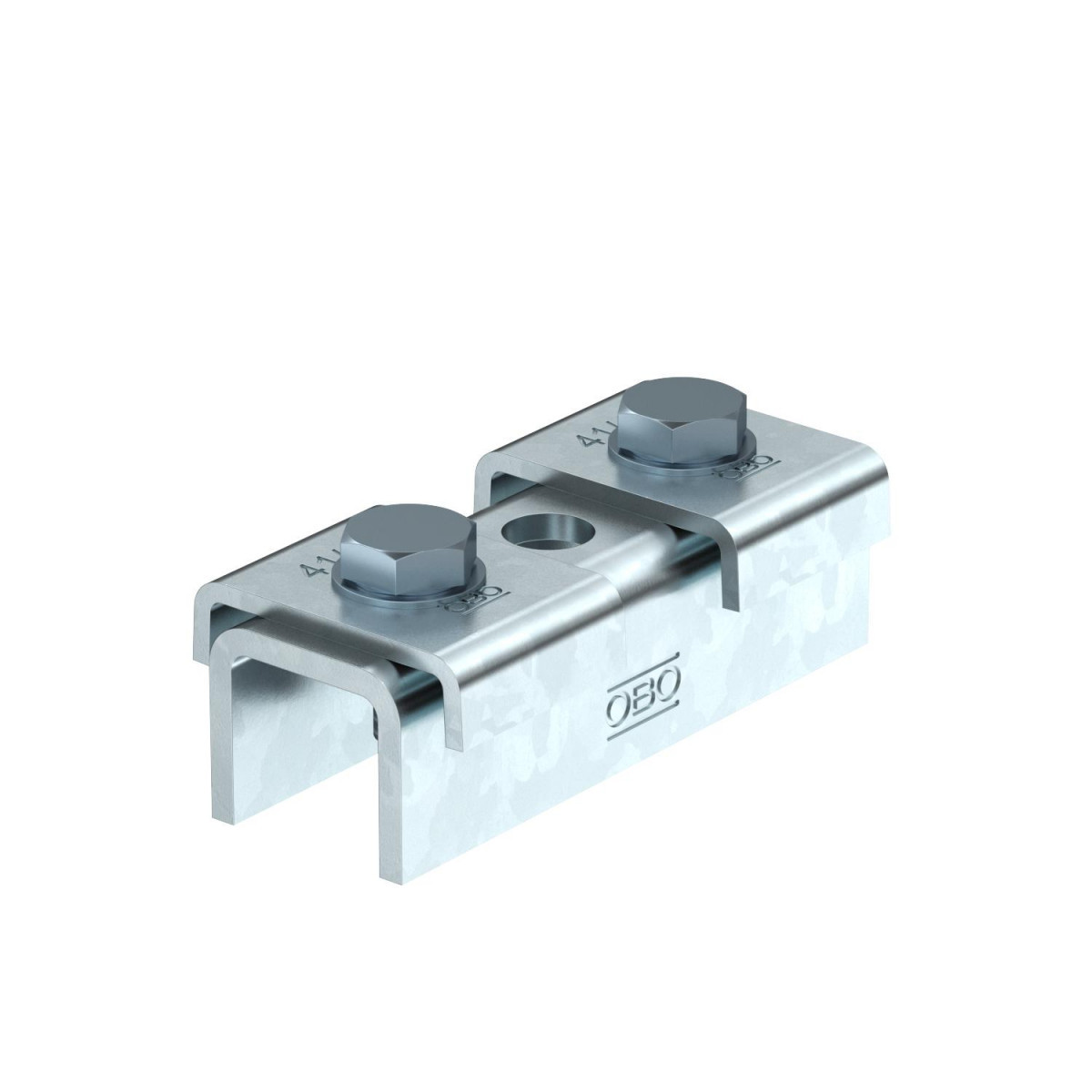 OBO Montagerail Verbinder voor MS 41 profiel 100x4mm staal thermisch verzi