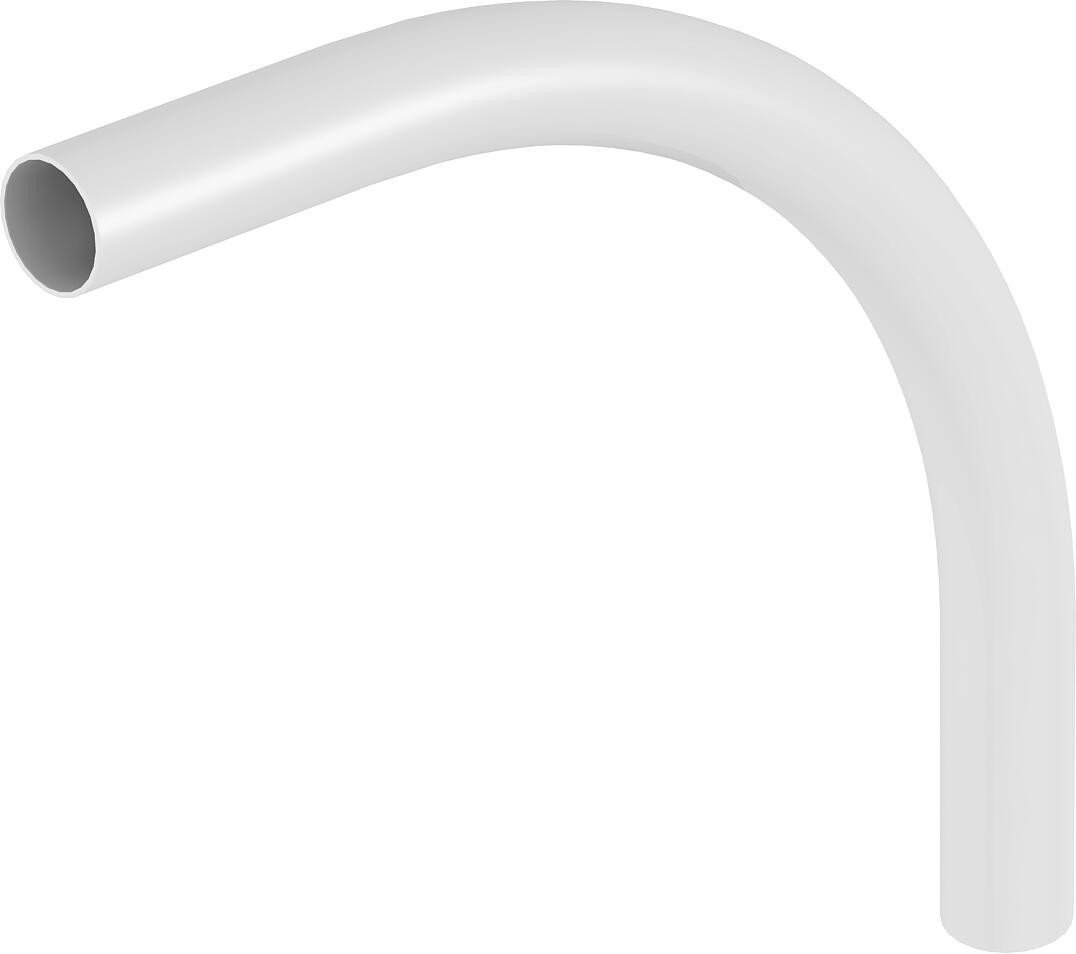 OBO Plastic pipes Bocht 90° installatiebuis halogeenvrij Ø25MM polycarbonaat/acrylnitrie