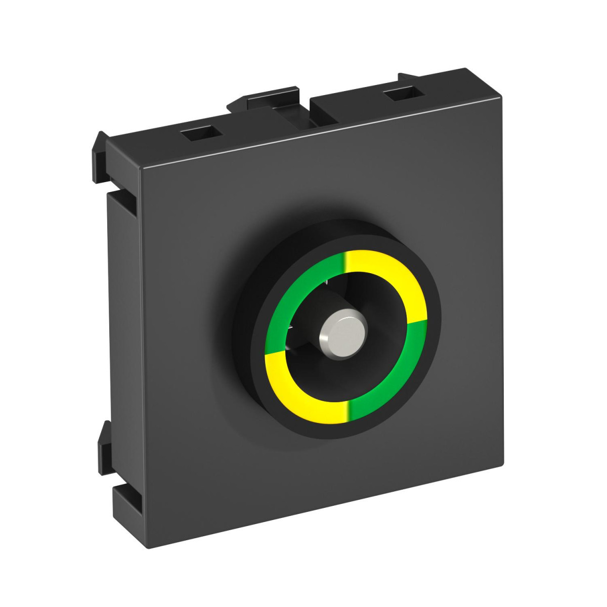 OBO Potentiaalvereffeningsdoos 45x45mm polycarbonaat zwartgrijs ral 7021