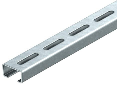 OBO Profielrail Geperf., sleufbreedte 16,5 MM 300x35x18 staal thermisch ve