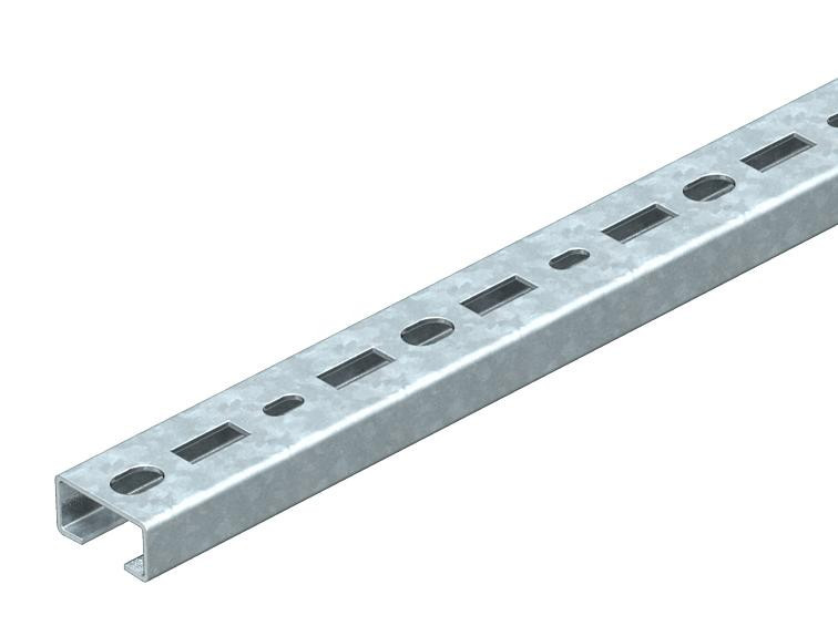 OBO Profielrail Geperf., sleufbreedte 16 MM 200x30x15 staal thermisch verz