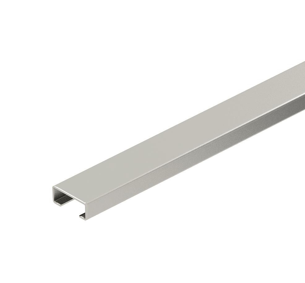 OBO Profielrail Gesloten, sleufbreedte 11 MM 2000x20x8 roestvrij staal 1.4