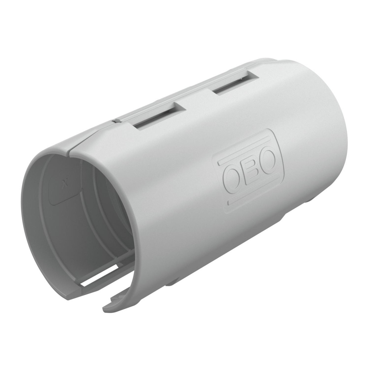 OBO Quick-Pipe-verbindingsmof M32 polypropyleen lichtgrijs ral 7035