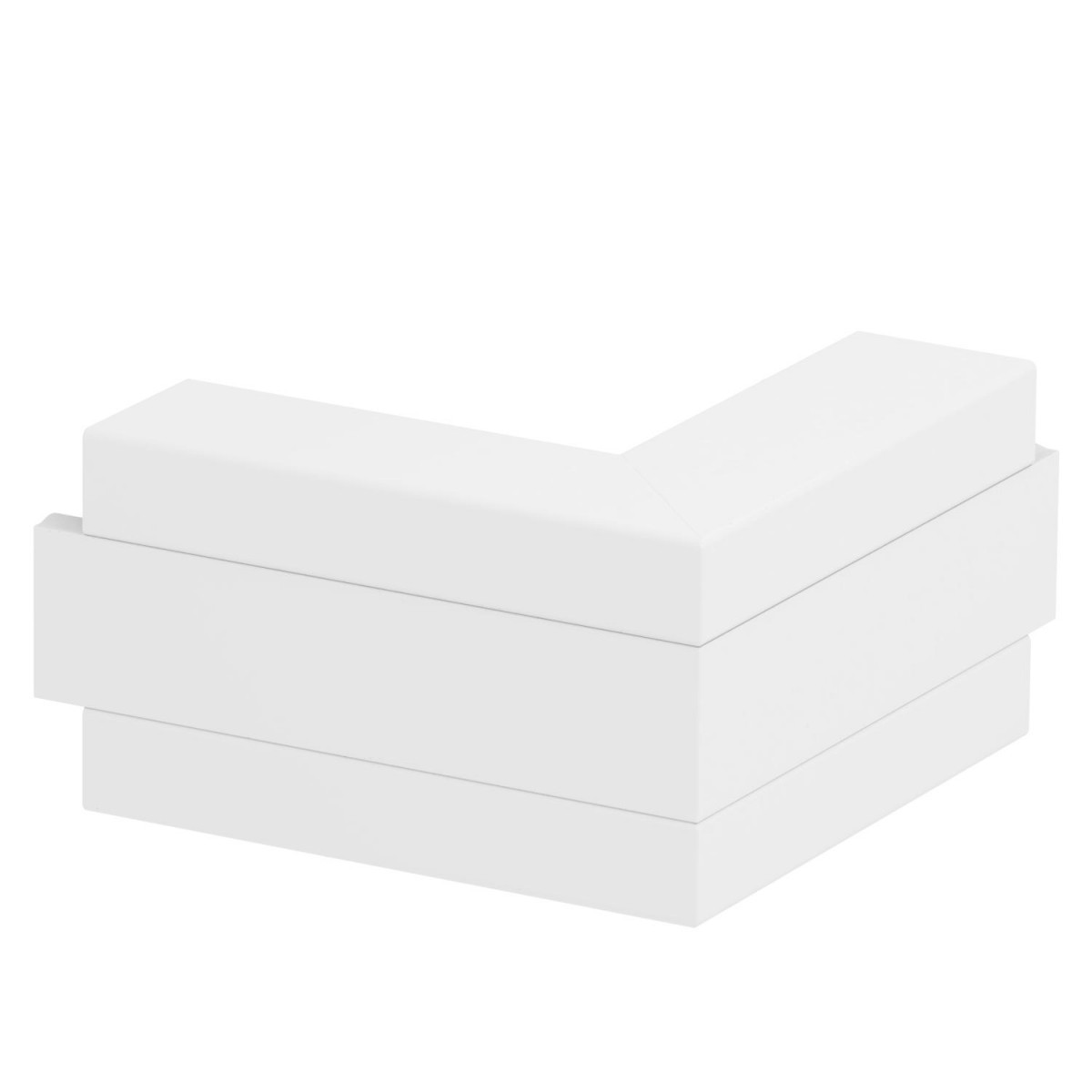 OBO Rapid 45® Buitenhoek Vast 190x190x100 polyvinylchloride zuiver wit ral 9010