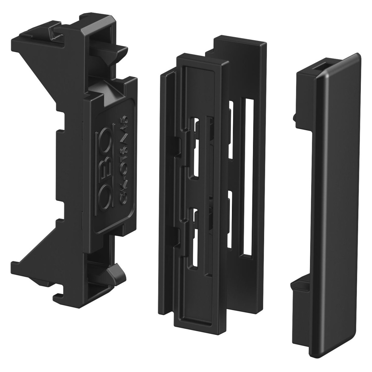 OBO Rapid 45® Naadafdekking Voor rapid 45-2 deksel 48x20x20 polycarbonaat/acrylnitri